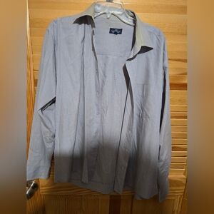 J&P Brothers Vintage Gray Button-Up Shirt XL